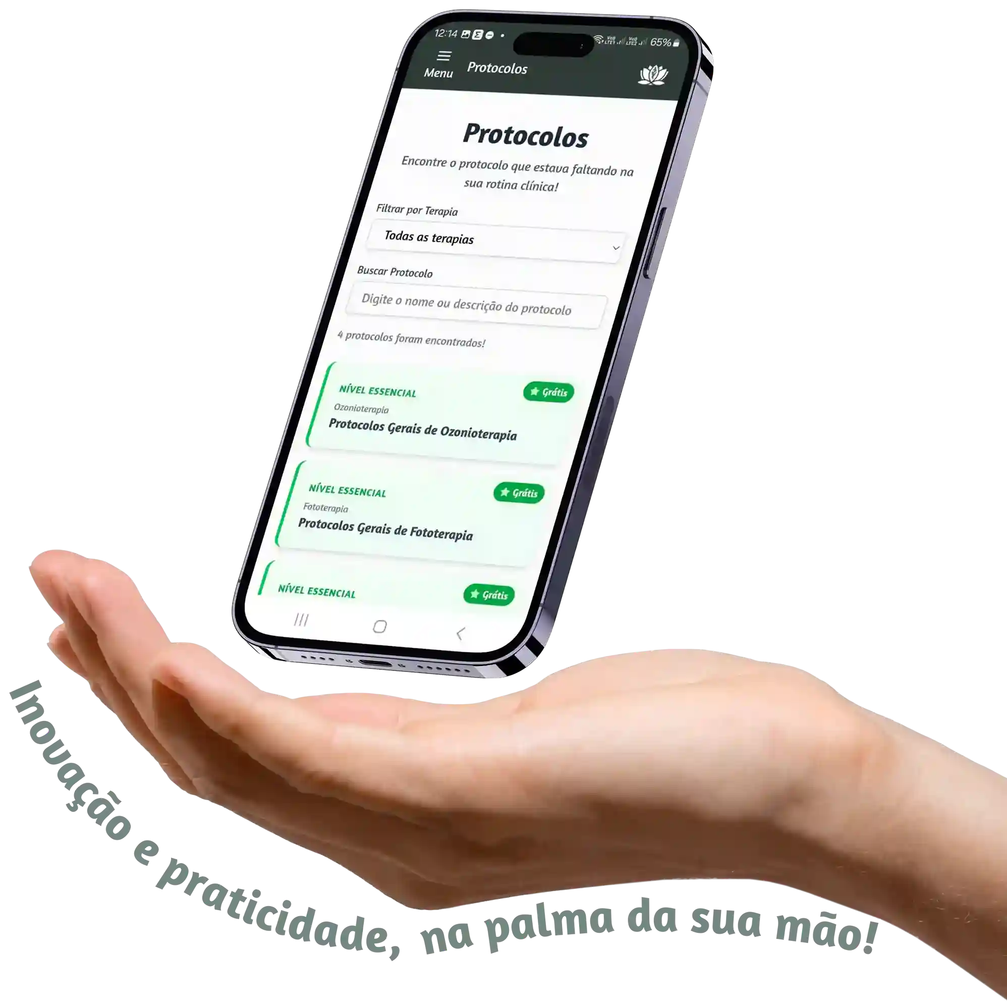 Ilustração de funcionalidades